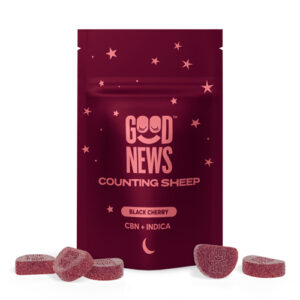 COUNTING SHEEP Black Cherry Gummies 1:4 CBN:THC